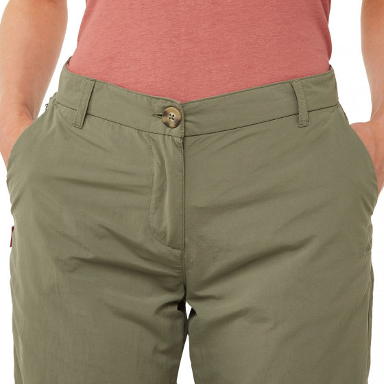 afritsbroek NosiLife III dames polyamide beige maat 44/L