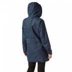 outdoorjas Aird dames polyester donkerblauw mt 40