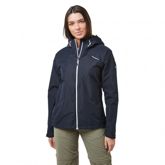 jas Toscana waterdicht dames polyester zwart mt 36