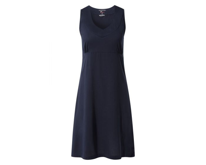 jurk Sienna NosiLife dames polyamide donkerblauw maat 36