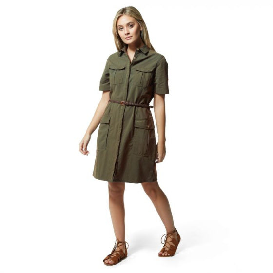 blousejurk Savannah NosiLife dames legergroen maat 42