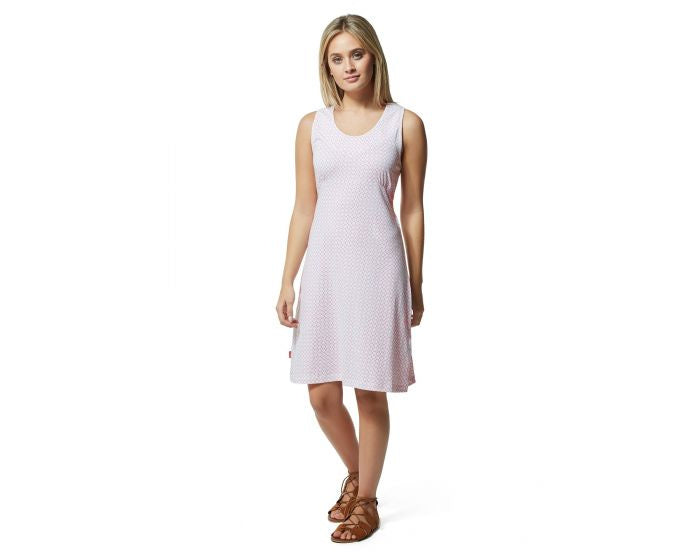 jurk Sienna NosiLife dames polyamide roze maat 40