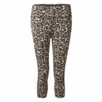 legging NosiLife Luna dames polyester bruin mt 34
