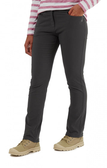 Craghoppers Outdoorbroek Clara II dames polyamide antraciet mt 36/L