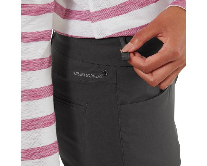 Craghoppers Outdoorbroek Clara II dames polyamide antraciet mt 36/L