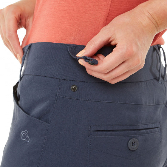 outdoorbroek Clara II dames polyamide navy mt 44/L