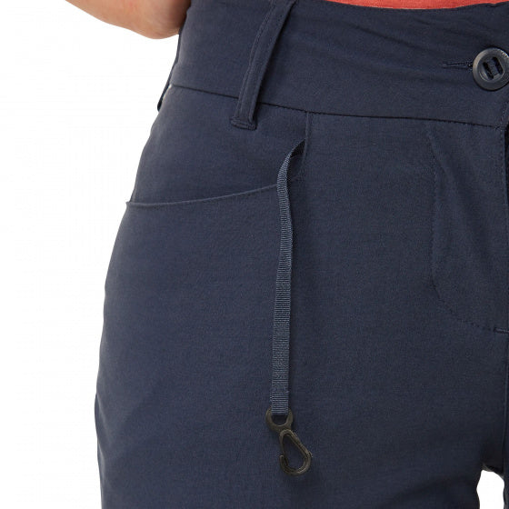 outdoorbroek Clara II dames polyamide navy mt 44/L