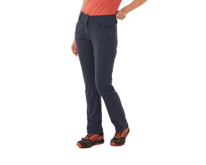 outdoorbroek Clara II dames polyamide navy mt 40/L