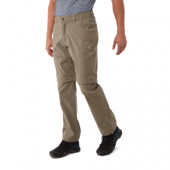 outdoorbroek Kiwi Pro II afritsbaar heren beige mt 44/M