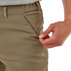 outdoorbroek Kiwi Pro II afritsbaar heren beige mt 44/M