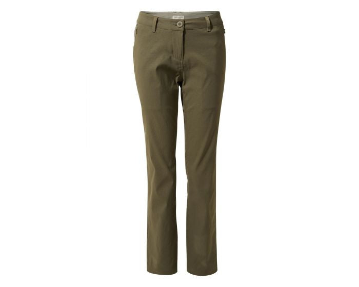outdoorbroek Kiwi Pro II dames polyamide donkerbruin mt 36/M