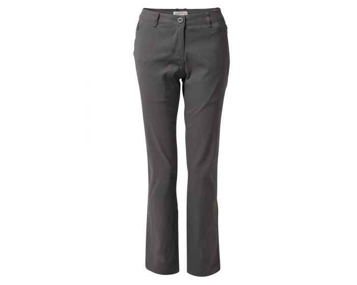 outdoorbroek Kiwi Pro II dames polyamide donkergrijs mt 42/M