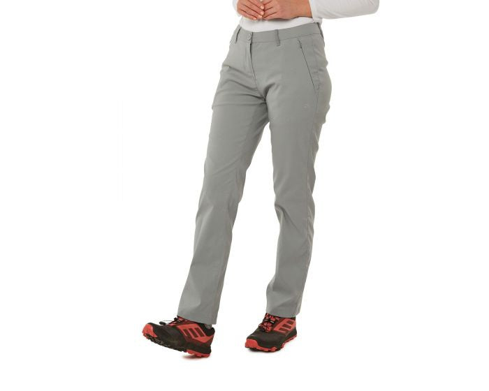 outdoorbroek Kiwi Pro II dames polyamide grijs mt 36/L