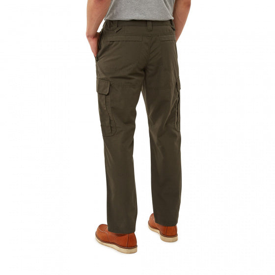 outdoorbroek Kiwi Ripstop heren polyester groen mt 56/S