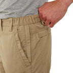 outdoorbroek Kiwi Ripstop heren polyester beige mt 58/S