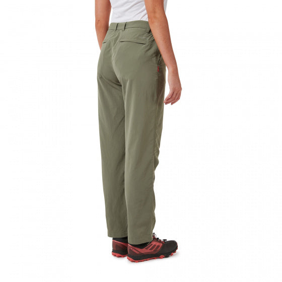 outdoorbroek NosiLife III dames polyamide groen mt 42/S