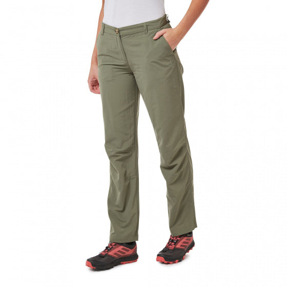 outdoorbroek NosiLife III dames polyamide groen mt 42/S