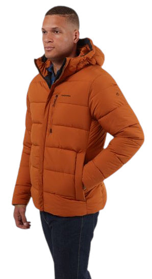 outdoorjas Norwood heren PE/PA/elastaan oranje mt 4XL