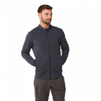 outdoorvest Alba heren polyester/katoen blauw maat S