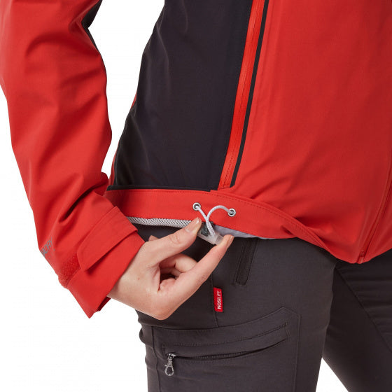 outdoorjas Haidon dames polyester blauw/bruin maat 36