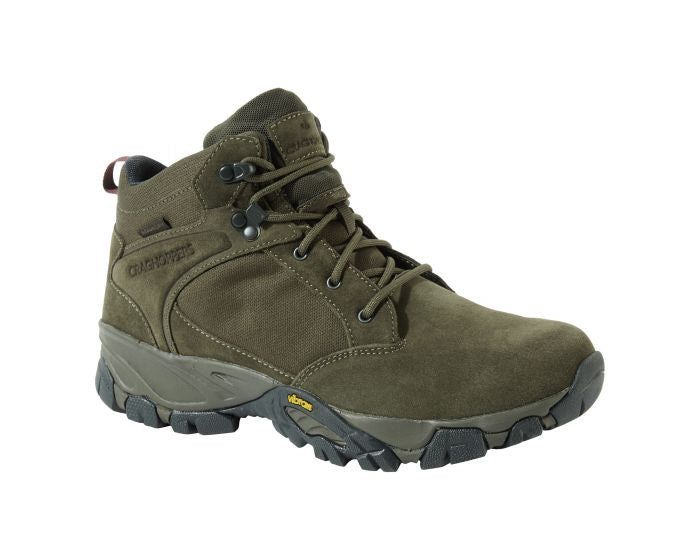 wandelschoenen Salado Mid heren suede kaki mt 39