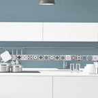 tegelstickers Decor Tiles Cementine 30 x 30cm grijs