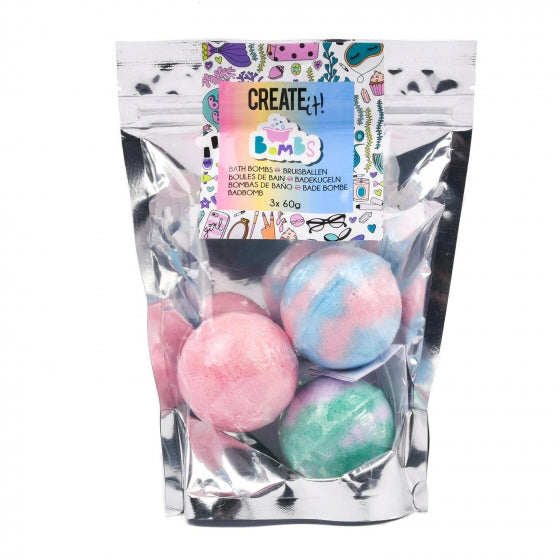 bruisballen meisjes 4 cm 3 stuks