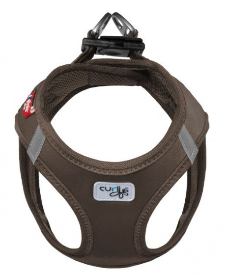 hondentuigje Harness 40-45 cm softshell mesh/nylon bruin