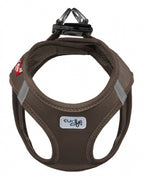 hondentuigje Harness 40-45 cm softshell mesh/nylon bruin