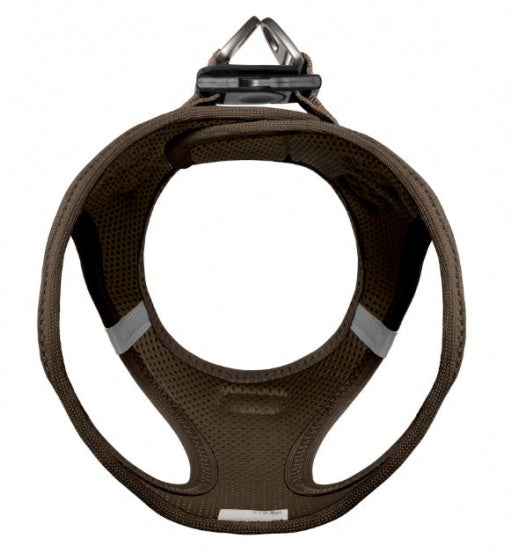 hondentuigje Harness 40-45 cm softshell mesh/nylon bruin