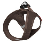 hondentuigje Harness 40-45 cm softshell mesh/nylon bruin
