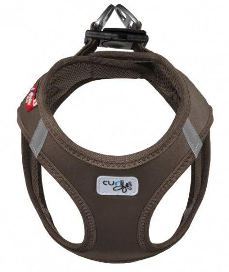 hondentuigje Harness 40-45 cm softshell mesh/nylon bruin