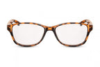leesbril unisex rechthoekig bruin (CWI4000) sterkte +2.0