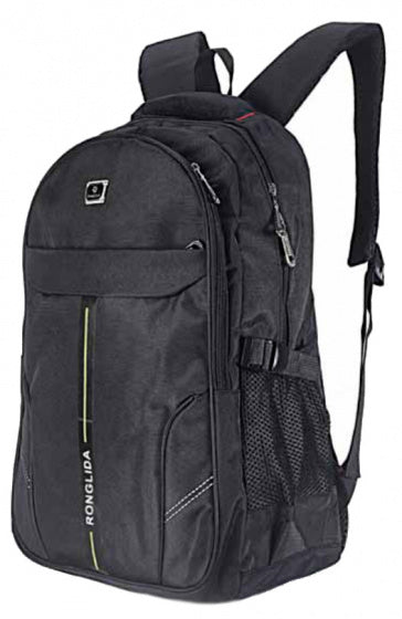 rugzak Ronglida 24 liter 32 x 48 cm polyester zwart/groen