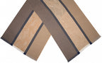 Cwi Sjaal dames 180 x 70 cm polyester beige/bruin