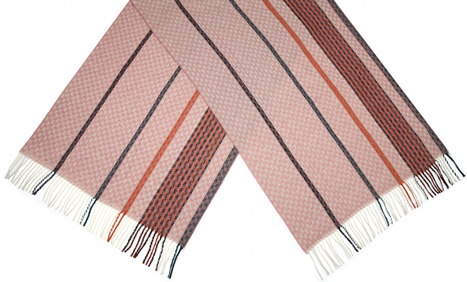Cwi Sjaal dames 180 x 65 cm polyester roze one-size
