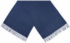 Cwi Sjaal dames 180 x 70 cm viscose blauw one-size