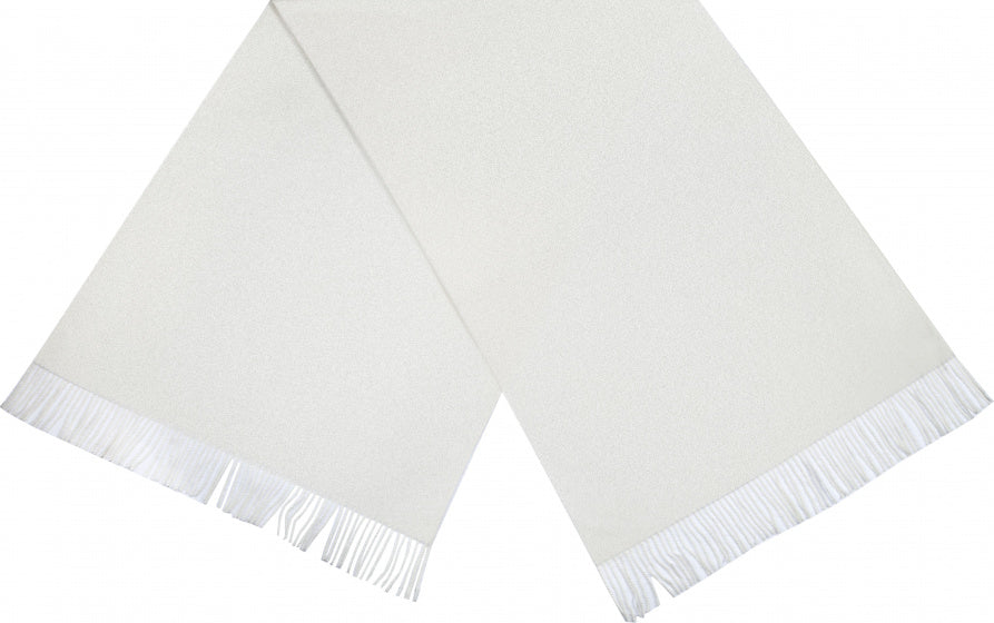 Cwi Sjaal dames 180 x 70 cm viscose wit one-size