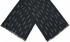 Cwi Sjaal dames 180 x 65 cm polyester zwart/wit one-size