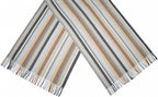 Cwi Sjaal Gestreept dames 180 x 65 cm polyester beige