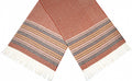 Cwi Sjaal Gestreept dames 180 x 65 cm polyester oranje