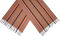 Cwi Sjaal Gestreept dames 180 x 65 cm polyester/viscose oranje