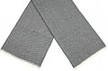 Cwi Sjaal Houndstooth Optic dames 190 x 57 cm polyester zwart