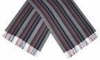 Cwi Sjaal met print dames 180 x 65 cm polyester grijs one-size