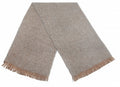 Cwi Sjaal Parels dames 190 x 55 cm polyester bruin