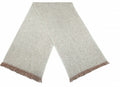 Cwi Sjaal Parels dames 190 x 55 cm polyester crème