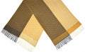 Cwi Sjaal Patroon dames 180 x 68 cm polyester geel