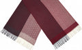 Cwi Sjaal Patroon dames 180 x 68 cm polyester rood