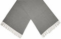 sjaal print dames 180 x 60 cm polyester grijs one-size