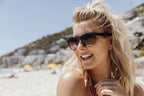 zonnebril dames zwart gevlekt (CWI2467)